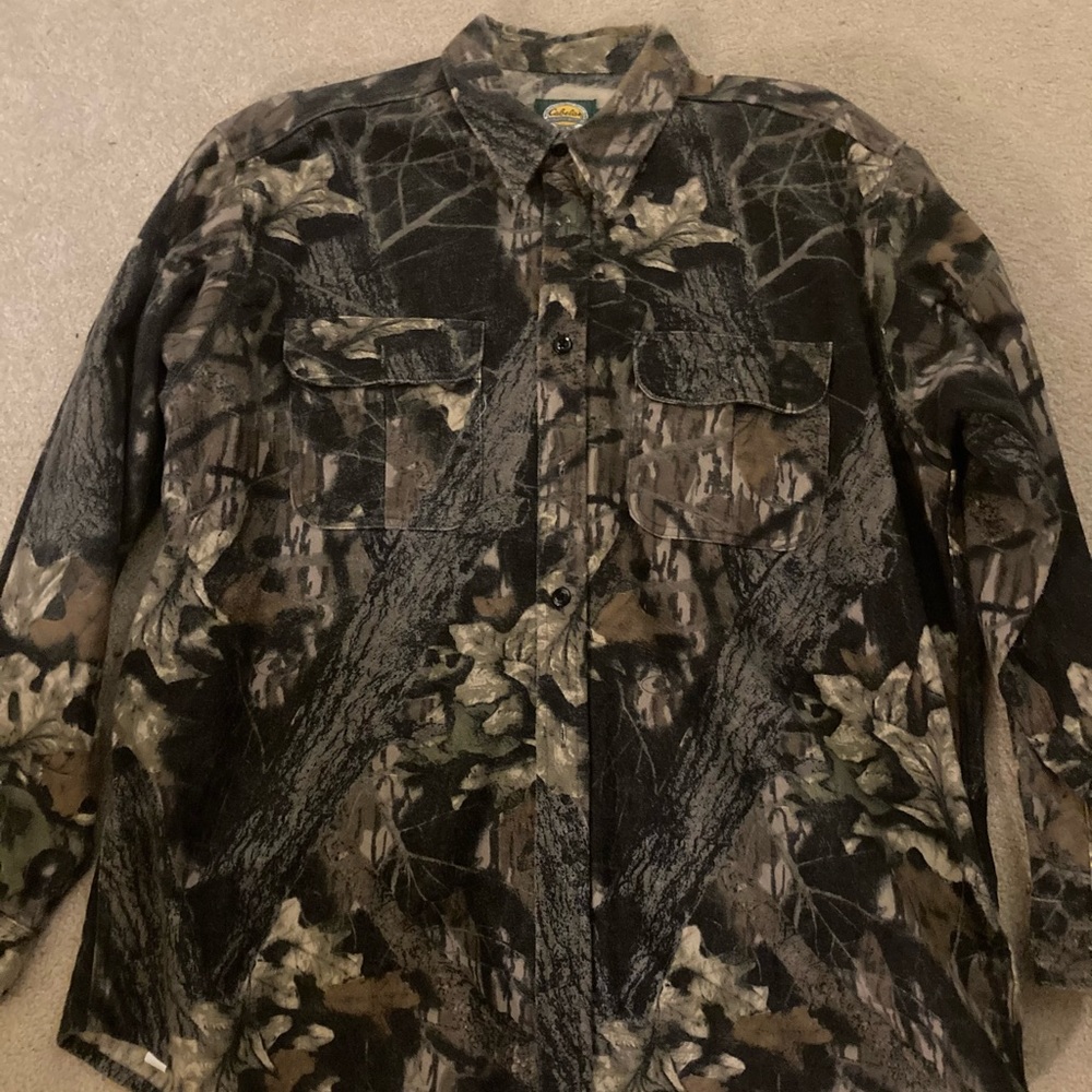 Cabela’s Outdoor Long Sleeve Camo Shirt 2XL